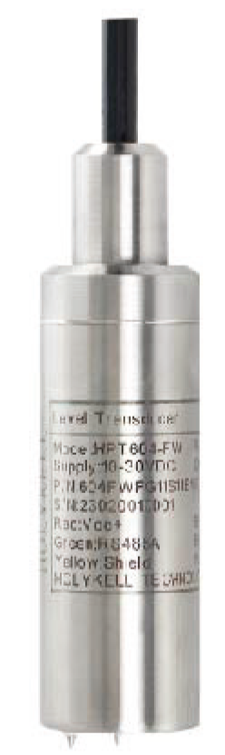 Transdutor Submersível HPT604-FW para Detecção de Água e Nível e Temperatura de Combustível