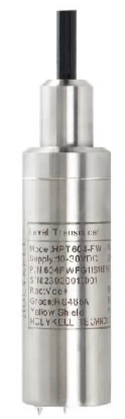 Transdutor Submersível HPT604-FW para Detecção de Água e Nível e Temperatura de Combustível