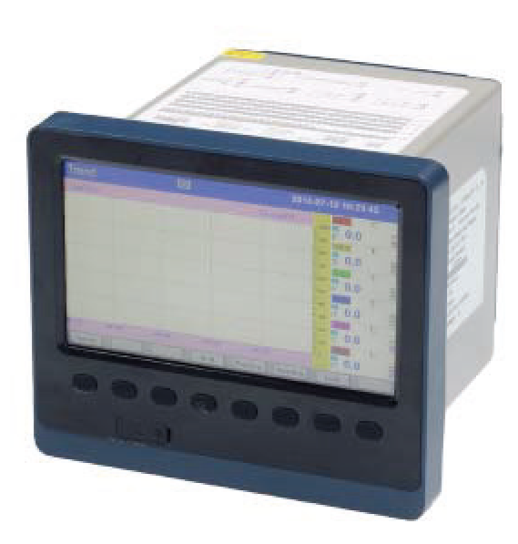 Registrador Sem Papel / Data Logger Multifuncional Colorido Série H8000